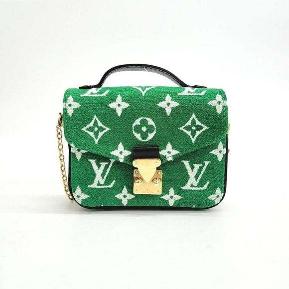 Pre Loved louis vuitton Women green | green Handbags - Picture 1 of 6